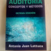 Auditoria Conceptos Y Metodos Ultima Edicion Antonio Lattuca
