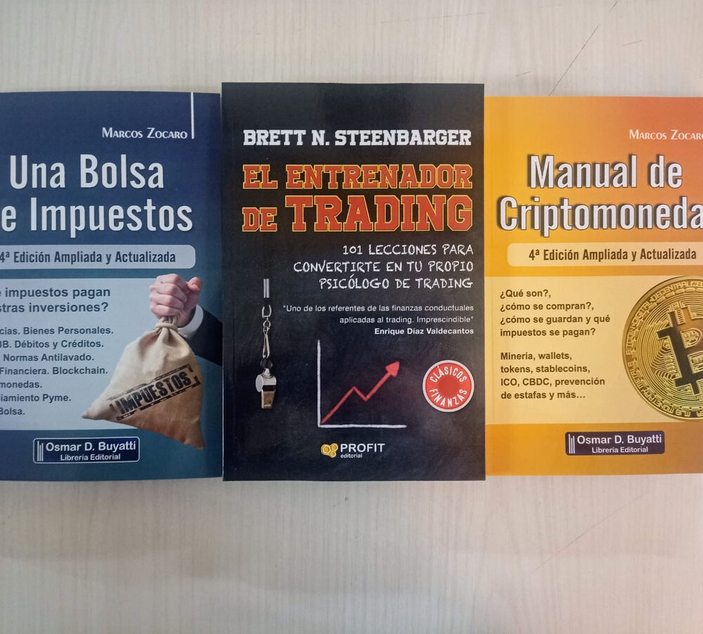 Combo El Entrenador De Trading + Criptomonedas + Bolsa