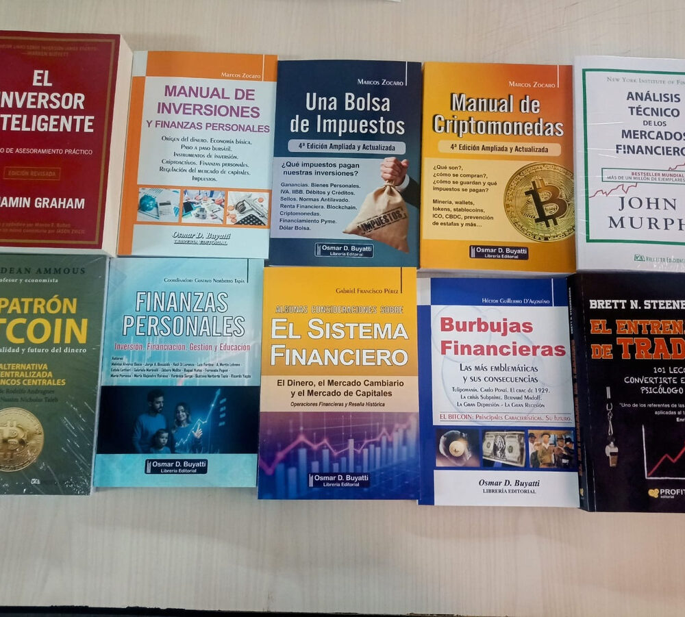 Combo De Libros De Finanzas Por 10 Titulos