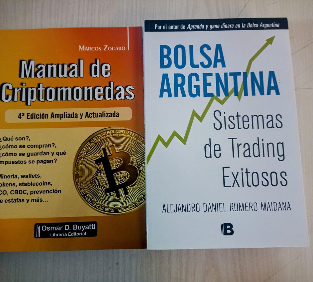 Combo Manual De Criptomonedas + Bolsa Argentina