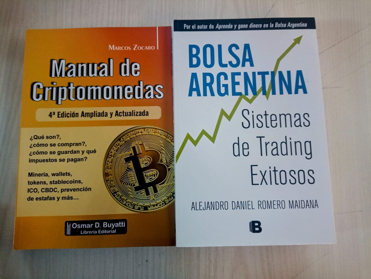 Combo Manual De Criptomonedas + Bolsa Argentina