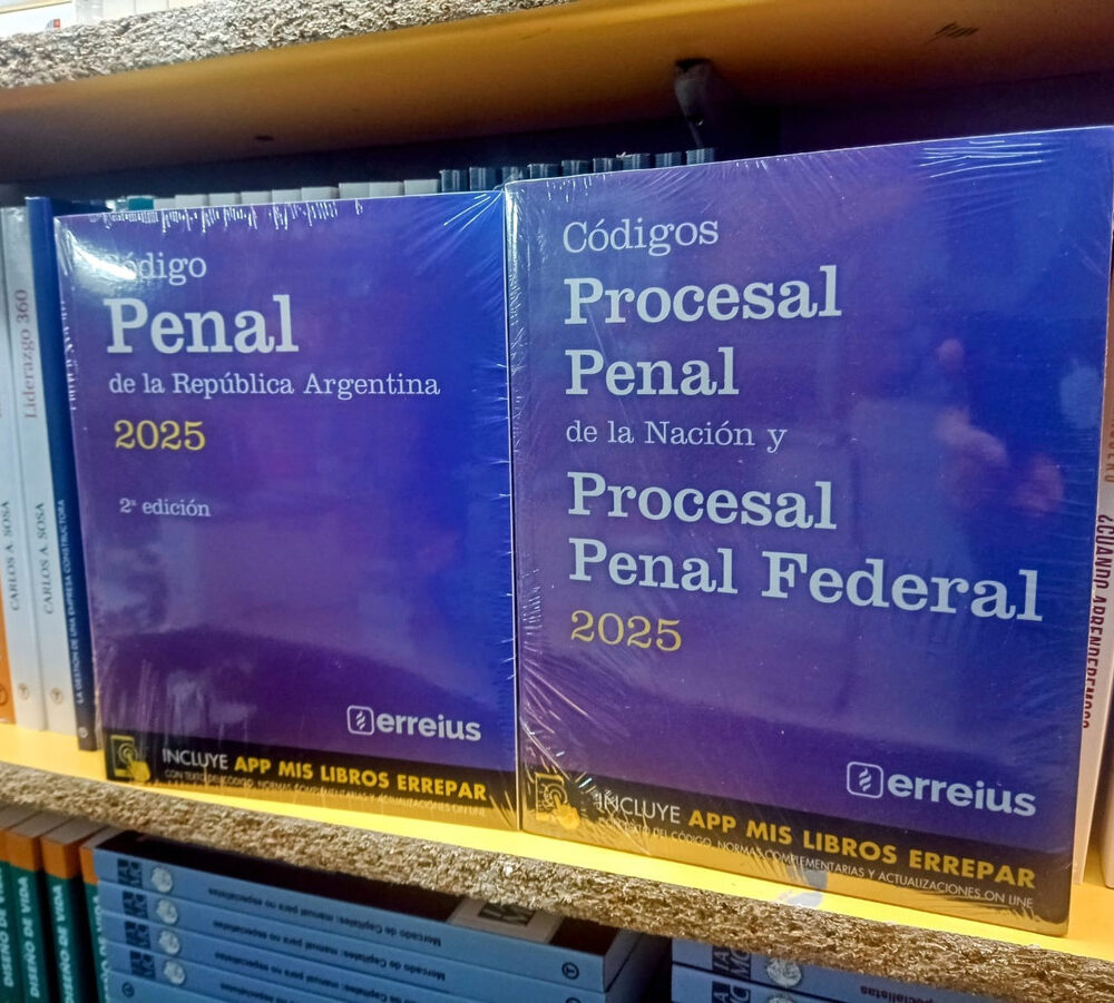 Combo Codigo Penal + Codigo Procesal Penal + Penal Federal