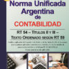 Norma Unificada Argentina De Contabilidad: Rt 54 - Titulos 2 Y 3, De Carlos Federico Torres., Vol. 1. Editorial Osmar Buyatti, Tapa Blanda, Edición 2024 En Español, 2024