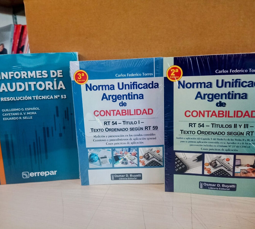 Combo Informes De Auditoria + Norma Unificada Argentina