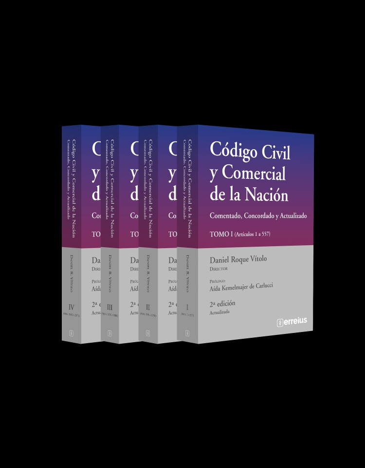Codigo Civil Comentado, Concordado 4 Tomos