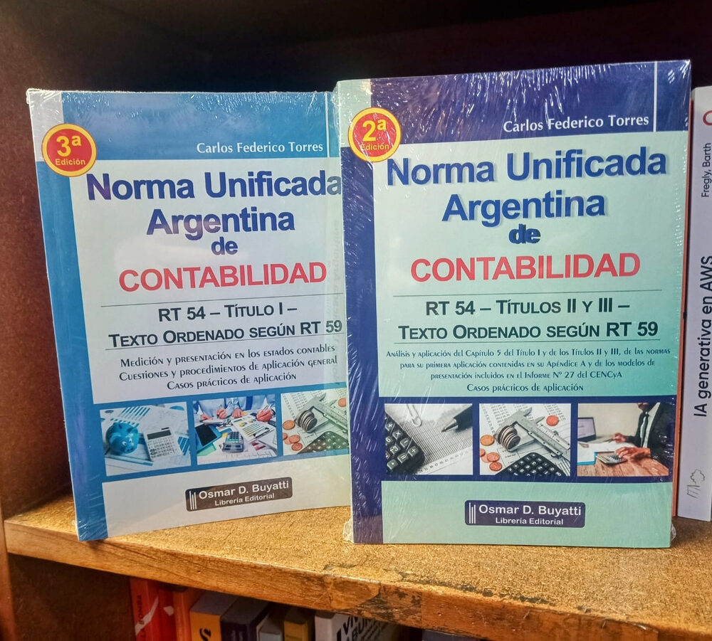 Combo Norma Unificada Argentina Contabilidad Parte 1 ,2 Y 3