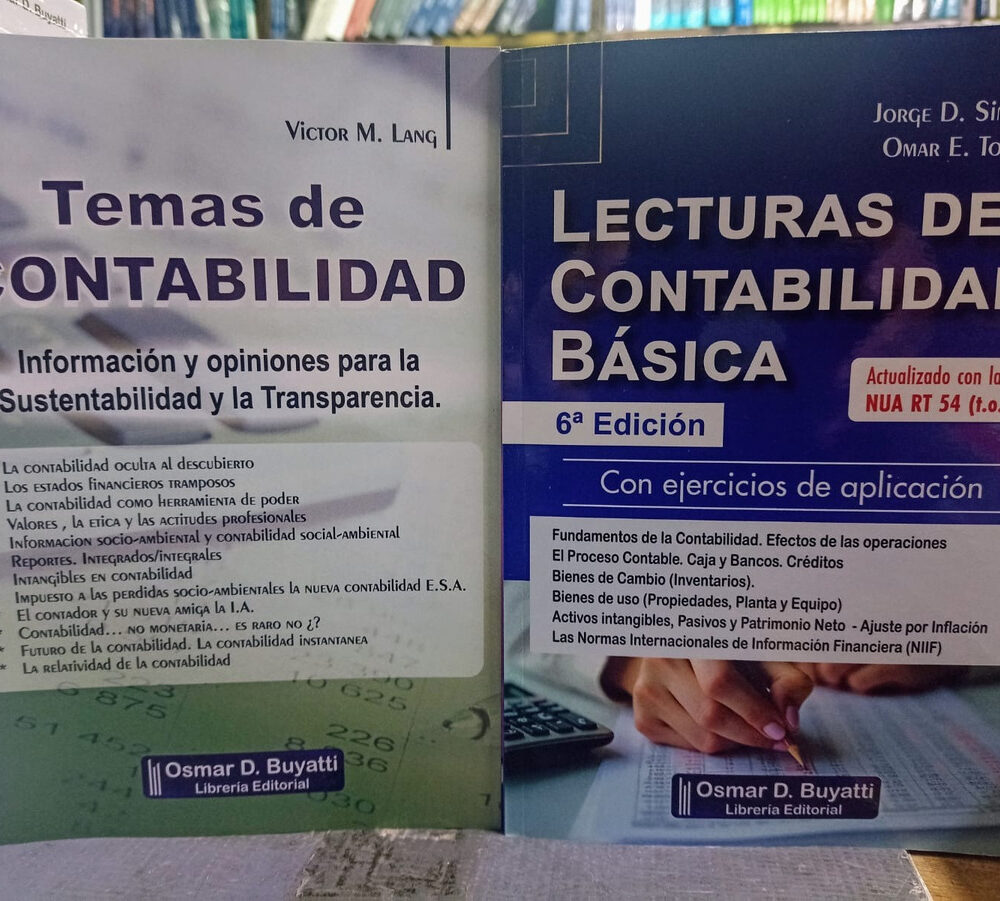 Combo Lecturas De Contabilidad + Temas De Contabilidad