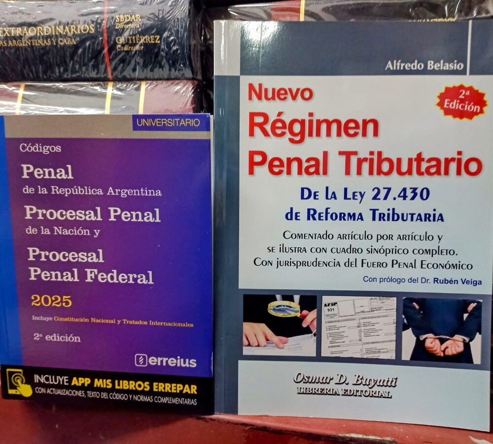 Combo Penal + Nuevo Regimen Penal Tributario