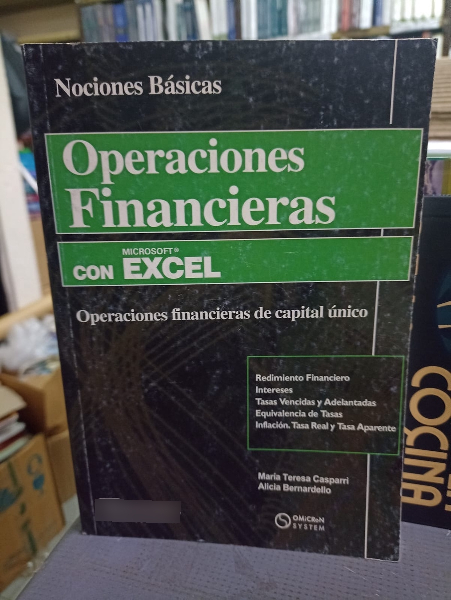Operaciones Financieras Con Excel