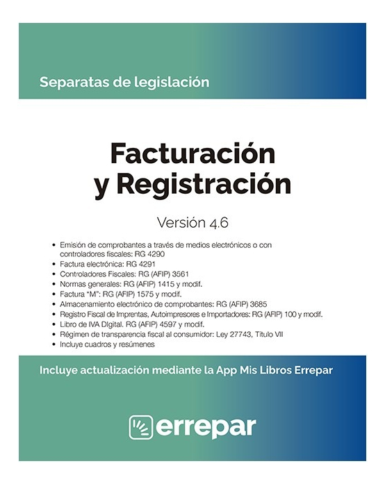 Facturación Y Registración - Separatas Ultima Edicion