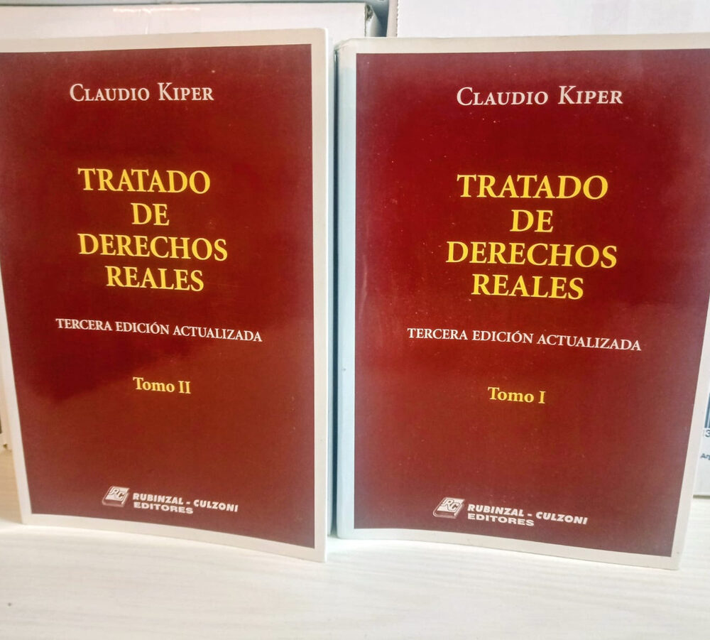 Tratado De Derechos Reales - Kiper - 3ra Y Última Edición