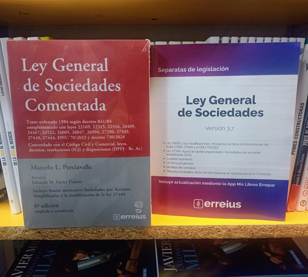 Pack Ley General De Sociedades + Ley Comentada