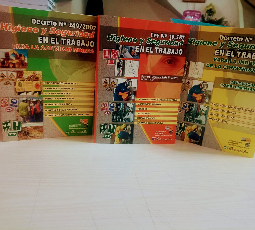 Pack Higiene Y Seguridad Y Decreto 911 Ind. Construcción