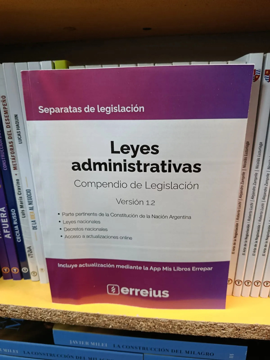Leyes Administrativas Separata Ultima Edicion