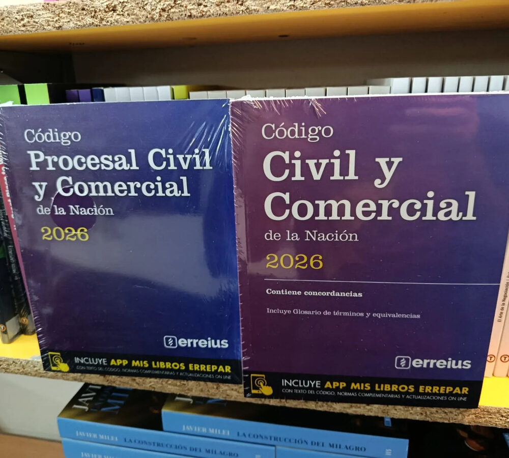 Combo Codigo Civil + Procesal Civil Nacion Tamaño Grande